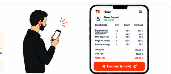 Devis préparé par Tilkor